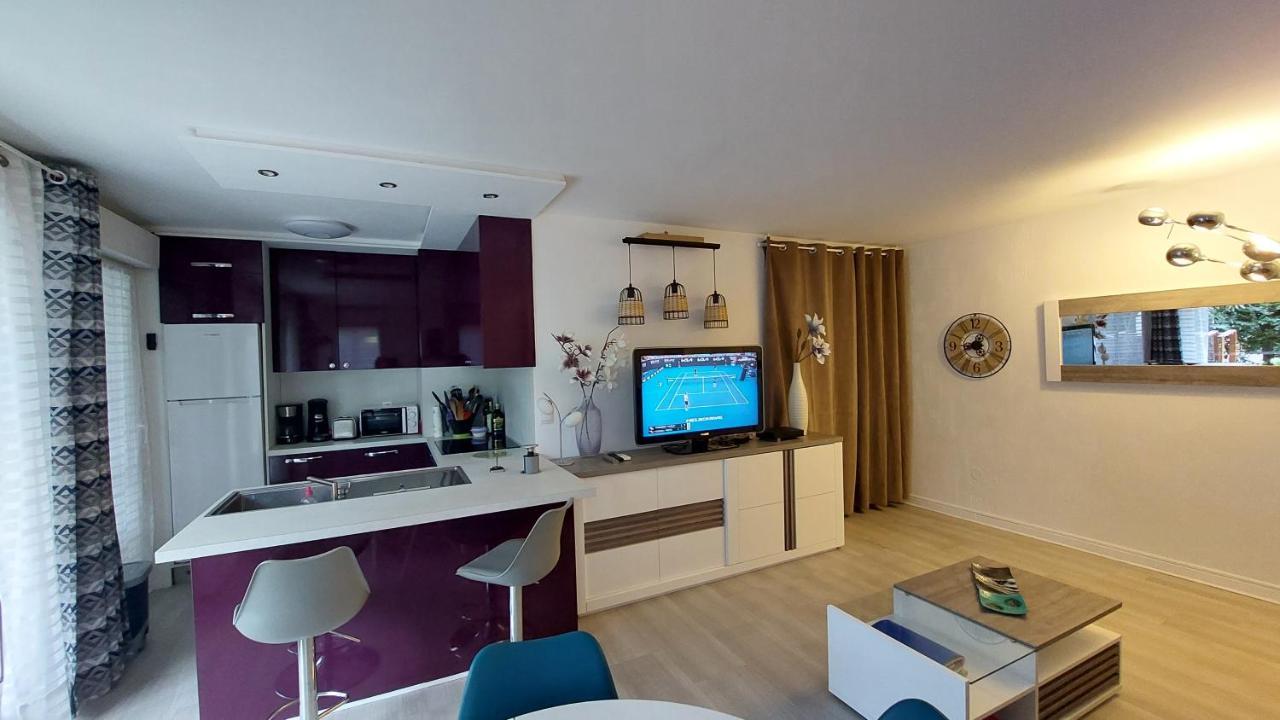 Charmant Appartement Residentiel Avec Terrasse, Jardin Privatif Et Piscine A Cannes كان المظهر الخارجي الصورة