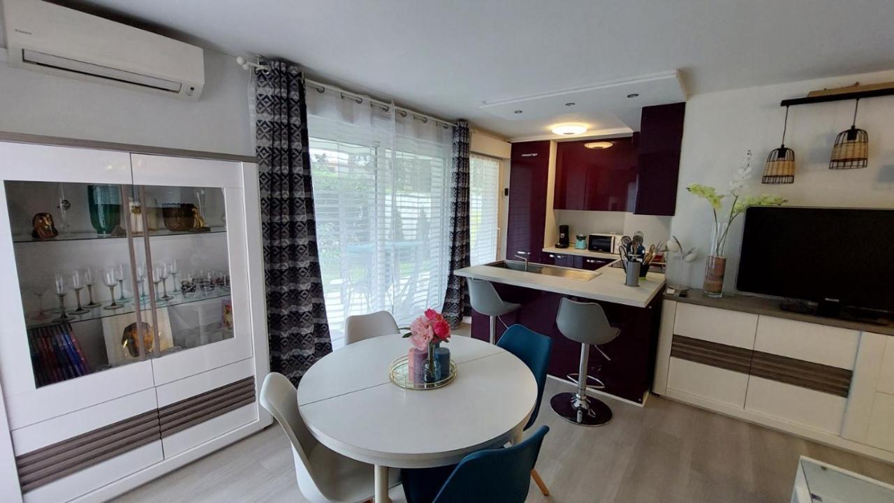 Charmant Appartement Residentiel Avec Terrasse, Jardin Privatif Et Piscine A Cannes كان المظهر الخارجي الصورة